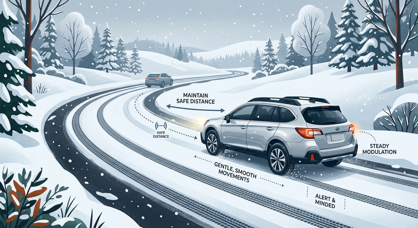 Defensive Winter Driving Techniques That Actually Work