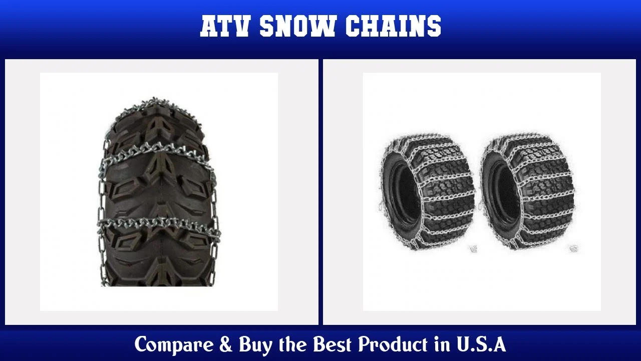 Kolpin 500030 10″ VBar Chain in Plastic Case Tire Chains Best